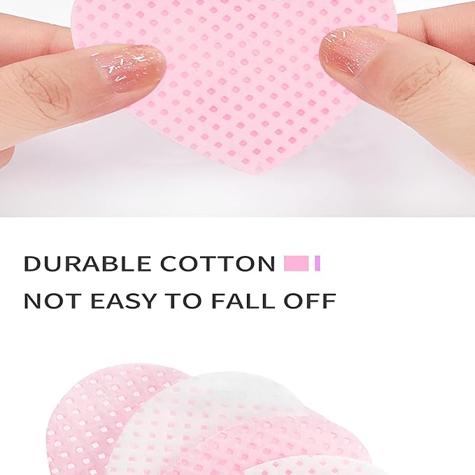 Heart Shaped Makeup Remover Pads – 200 Pcs Soft Lint-Free Cotton Cleansing Wipes with Storage Box, Pink Reusable Cosmetic Face Sponge Pads for Skincare Toner Application, Eyelash & Makeup Removal